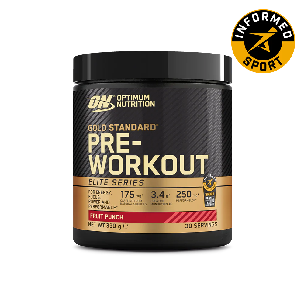 Gold Standard Pre-Workout Powder - Elite - 330g (30 Servings)